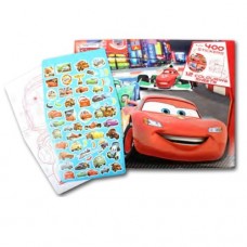 Carte de colorat Disney Cars cu stickere